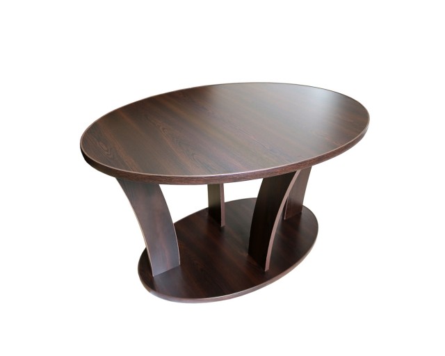 Masuta cafea ovala wenge